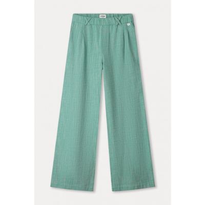 Pom Amsterdam - Groen | Dames | Broek | Groen | 42 | regular | Kamst mode