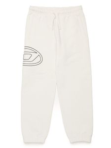 Diesel Kids pantalon de jogging à logo imprimé - Tons neutres