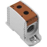 Weidmüller 2502880000 Doorgangsklem 45 mm Schroeven Grijs, Bruin 1 stuk(s)