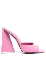 The Attico mules Devon 115 mm en cuir - Rose - thumbnail