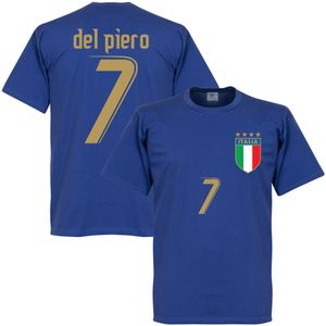 Italië WK 2006 Del Piero 7 T-Shirt