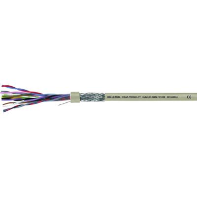 Helukabel 21038-500 Datakabel LiYCY 6 x 2 x 0.25 mm² Grijs 500 m