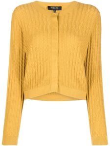 Paule Ka cardigan en maille texturée - Jaune