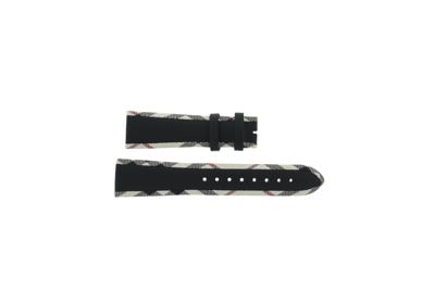 Horlogeband Burberry BU2150 Leder Multicolor 22mm