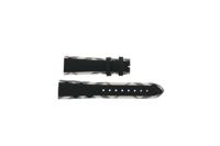 Horlogeband Burberry BU2150 Leder Multicolor 22mm
