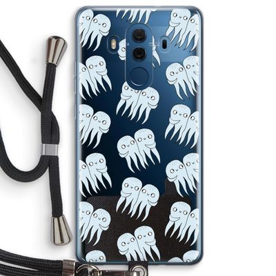 Octopussen: Huawei Mate 10 Pro Transparant Hoesje met koord