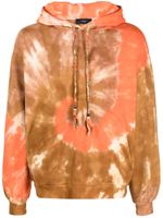 Alanui hoodie California Dreaming tie-dye - Orange - thumbnail