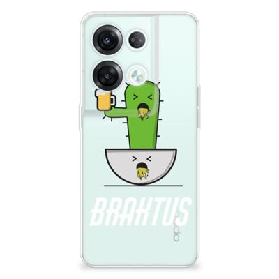 OPPO Reno8 Pro Telefoonhoesje met Naam Braktus