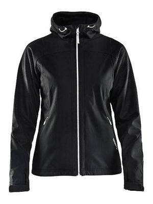 Craft Highland winterjas zwart dames