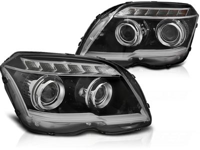 Tuning-Tec Koplampen met parkeerlicht MERCEDES GLK X204 06 08-08 12 ZWART Tuning-Tec Koplampen met parkeerlicht MERCEDES GLK X204 06 08-08 12 ZWART