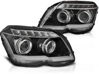 Tuning-Tec Koplampen met parkeerlicht MERCEDES GLK X204 06 08-08 12 ZWART - thumbnail