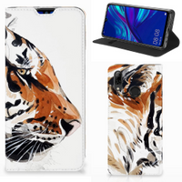 Bookcase Huawei P Smart (2019) Watercolor Tiger - thumbnail