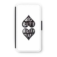 Big butt bigger heart: iPhone XS Flip Hoesje