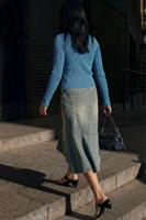 Coltrui met rits - BLUE - XL