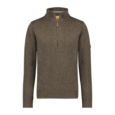 Royal Robbins Baylands Lined 1/2 Zip Heren Trui Black Olive Htr L