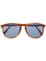 Persol lunettes de soleil à monture ronde - Marron