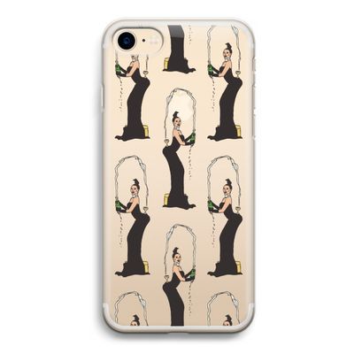 Pop Some Kim: iPhone 7 Transparant Hoesje