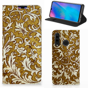 Telefoon Hoesje Huawei P30 Lite New Edition Barok Goud