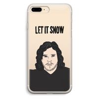 Let It Snow: iPhone 7 Plus Transparant Hoesje