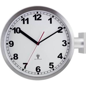 EUROTIME ET-51764-47 Wandklok Zendergestuurd 40 cm Aluminium