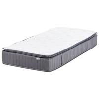 Beliani-PLEASANT-Pocketveringmatras hard-Wit-90 x 200 cm-Traagschuim