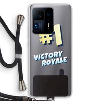 Victory Royale: Xiaomi Mi Mix 4 Transparant Hoesje met koord