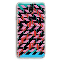Skew Blush 2: Samsung Galaxy J7 (2017) Transparant Hoesje