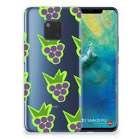Huawei Mate 20 Pro | Siliconen Case | Druiven