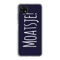 Moatsje!: Samsung Galaxy A22 5G Transparant Hoesje