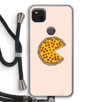 You Complete Me #2: Pixel 4a Transparant Hoesje met koord