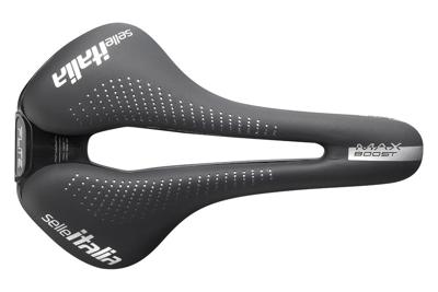 Selle Italia Max Flite Boost TI 316 Gel Superflow L3 Zadel - Zwart Selle Italia Max Flite Boost TI 316 Gel Superflow L3 Zadel - Zwart