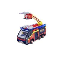 Brandweerman Sam - Brandweerwagen - Jupiter - 2 beeldjes - Geluiden en lichten - Diverse accessoires - Inclusief 3 batterijen