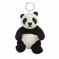 WNF pluche pandabeer sleutelhanger - 10 cm - Pluche dieren cadeau - knuffels