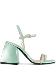 Nodaleto sandales Bulla Sally 90 mm - Vert