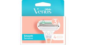 Gillette Gillette Venus Smoorh Sensitive Pink Scheermesjes - 4 Stuks