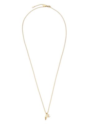 Jimmy Choo collier en chaîne JC serti de diamants - Or