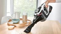Bosch Serie 8 BSS825ALL steelstofzuiger & elektrische bezem Batterij/Accu Droog Zakloos Zwart, Wit 5 Ah - thumbnail