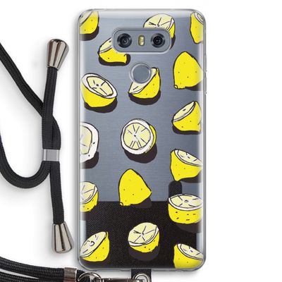 When Life Gives You Lemons...: LG G6 Transparant Hoesje met koord