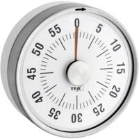 TFA Dostmann Puck Timer Wit Analoog TFA Dostmann Puck Timer Wit Analoog