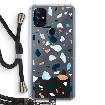 Terrazzo N°13: OnePlus Nord N10 5G Transparant Hoesje met koord