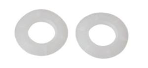 Kirchhoff Lipafdichting, siliconen, 23,5 x 45,5 x 5 mm, voor drukknop aftapkranen (2x) - 98696160