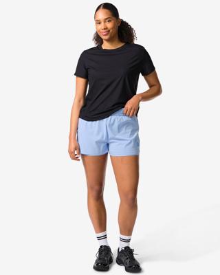 HEMA Damessportbroekje lichtblauw (lichtblauw)