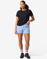 HEMA Damessportbroekje lichtblauw (lichtblauw)