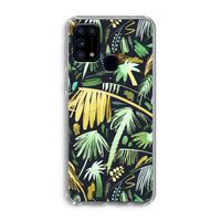 Tropical Palms Dark: Samsung Galaxy M31 Transparant Hoesje