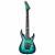 ESP E-II Horizon FR-7 Black Turquoise Burst met koffer