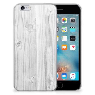 Apple iPhone 6 | 6s | Bumper Hoesje | White Wood