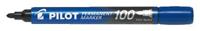 Viltstift pilot sca-100 rond f blauw