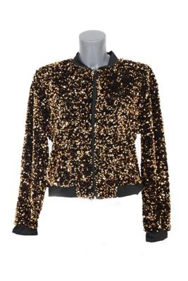 Bomberjack goud Paillettenjasje