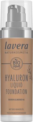 Lavera Hyaluron liquid foundation warm almond 06 bio (30 ml)