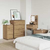 Opbergkast Artisan Eiken 40 x 48 x 81 cm Bewerkt hout